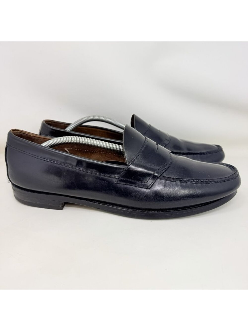 Vintage G.H Bass Weejuns Leather Penny Loafers Made In USA Black Men’s Size 12 D